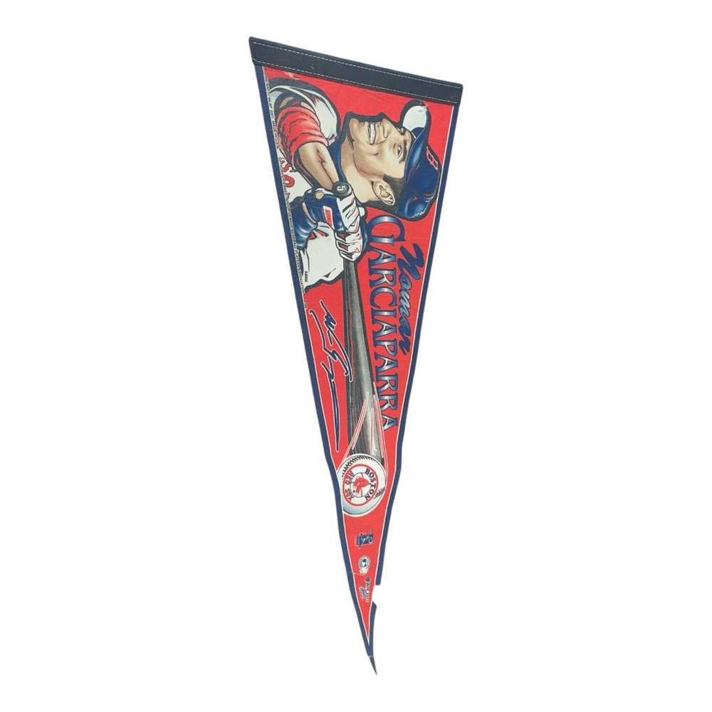 Vintage WinCraft Boston Red Sox Nomar Garciaparra 2001 Y2K Pennant